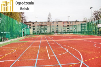 Boisko sportowe - Trwała siatka na boisko - Trwałe siatki ochronne